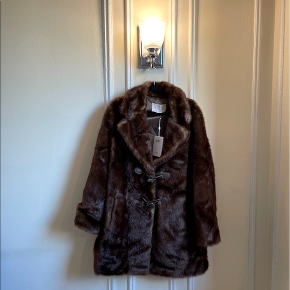 NWT Gal Meets Glam Faye Coat size L - Picture 4 of 5